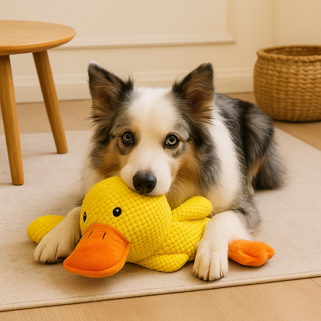 Beruhigende Entenspielzeug