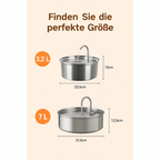 HydraPro™ – Intelligenter Trinkbrunnen für Hunde & Katzen