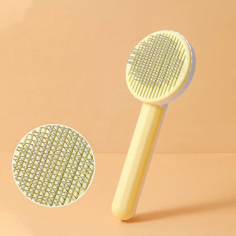 Selbstreinigende Fellbürste für Hunde & Katzen