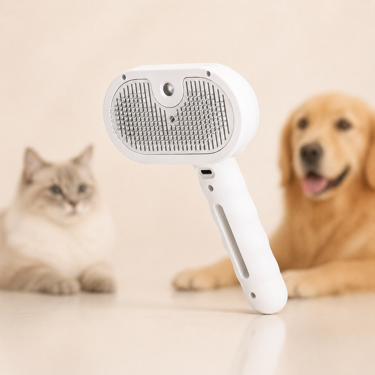 Steami Pro™ – Rechargeable Steam Pet Brush