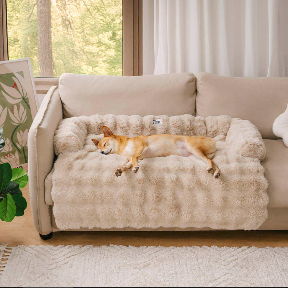 Luxus Sofa-Hundebett – Weich & Waschbar