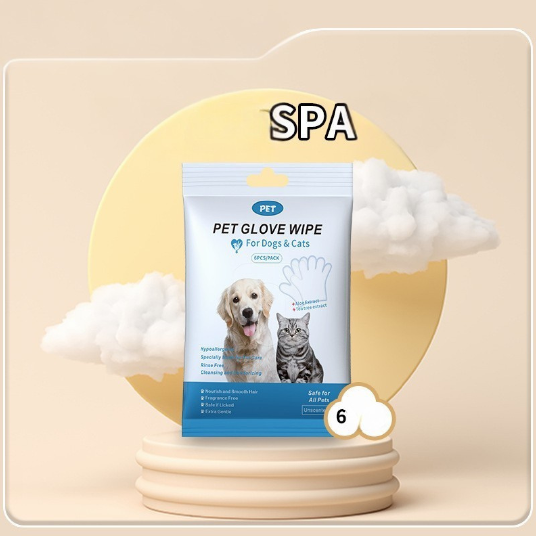 Reinigungshandschuh für Hunde & Katzen